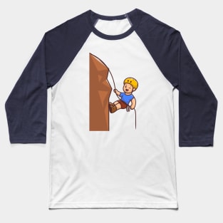 Cute People Climbing Baseball T-Shirt